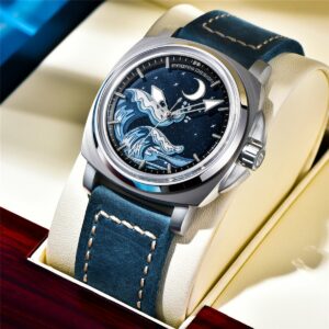 Pagani Design™ PD YS014 orologio da uomo in acciaio impermeabile con movimento automatico SEIKO NH35A a 24 rubini ideale per regalo prezzo ottimo scontato