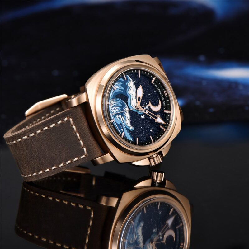 Pagani Design™ PD YS014 orologio da uomo in acciaio impermeabile con movimento automatico SEIKO NH35A a 24 rubini ideale per regalo prezzo ottimo scontato